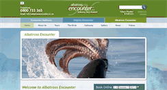 Desktop Screenshot of albatrossencounter.co.nz